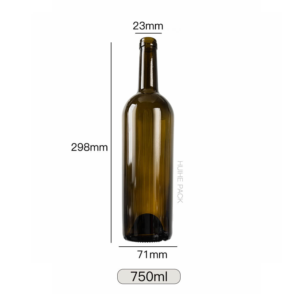 2 botellas de vino burdeos de 750ml (10)