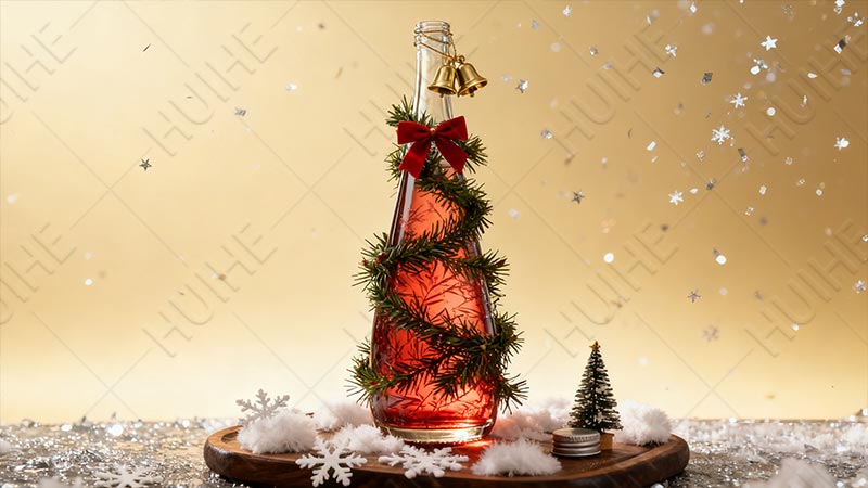 5 tipos de botellas de licor navide&ntilde;as - botella de licor navide&ntilde;a personalizada
