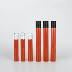Viales de vidrio de tubo de muestra de vino de 50 ml y 100 ml con tapa a granel
