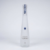 Botella de vodka de vidrio transparente irregular de 700 ml con corcho