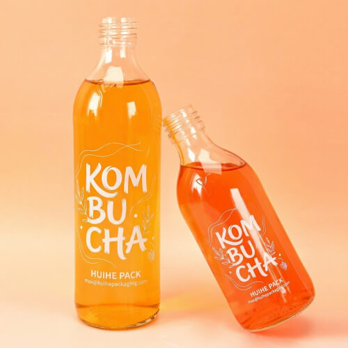 botellas de kombucha personalizadas
