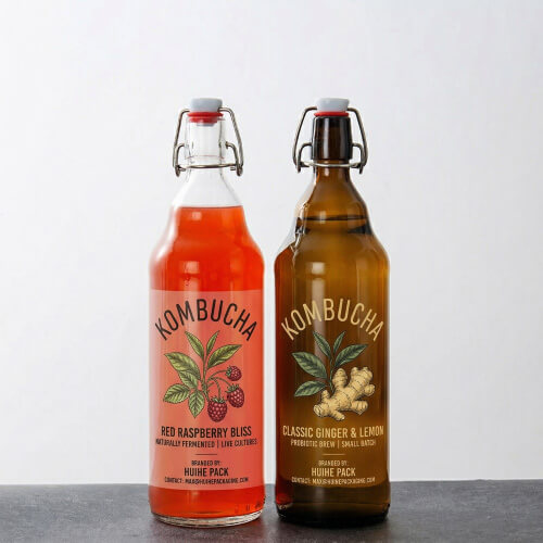 botella grande de kombucha