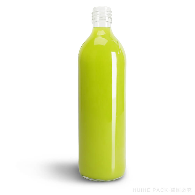 Botella de cristal del té de Kombucha del final 300ml 500ml del tornillo