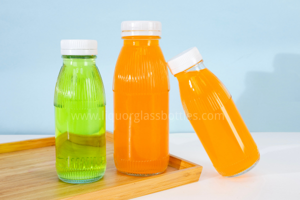 botella de vidrio de refresco