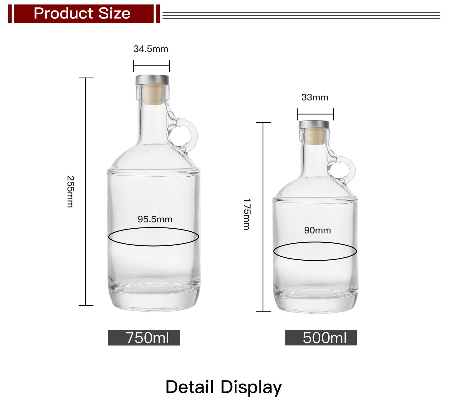 botella de vidrio jarra de alcohol ilegal