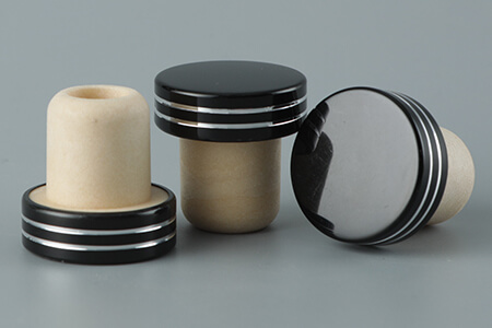 Corchos superiores de aluminio