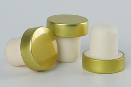 Corchos superiores de aluminio