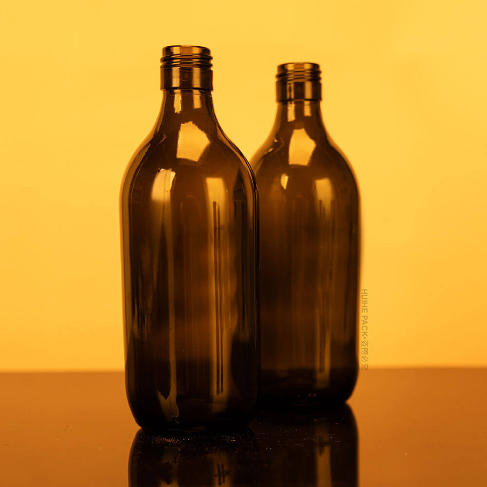 botella de vino verde antigua