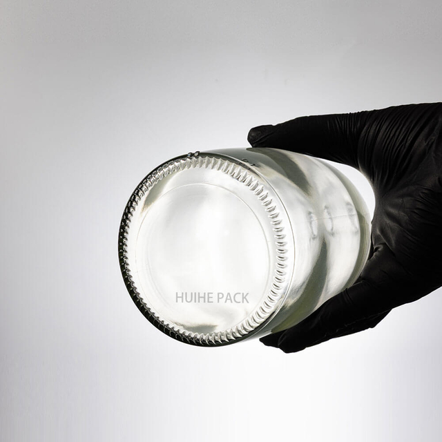 Botella de agua de vidrio transparente Flint de 780 ml personalizada