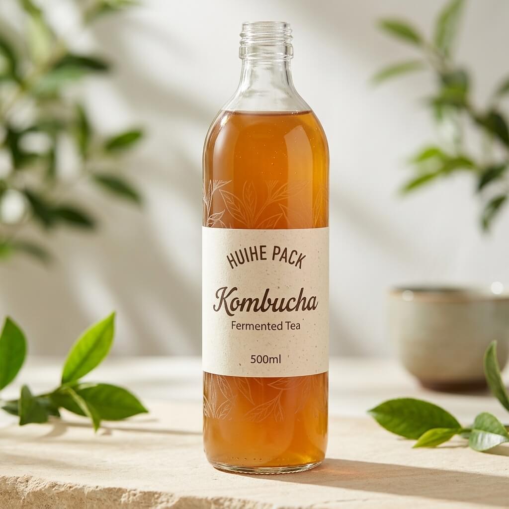 Al por mayor botella de vidrio kombucha