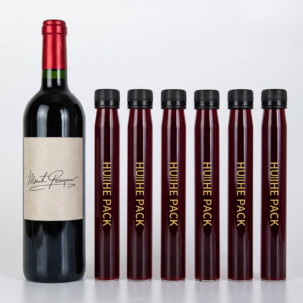 Viales de vidrio de tubo de muestra de vino para degustaci&oacute;n de vinos (4)