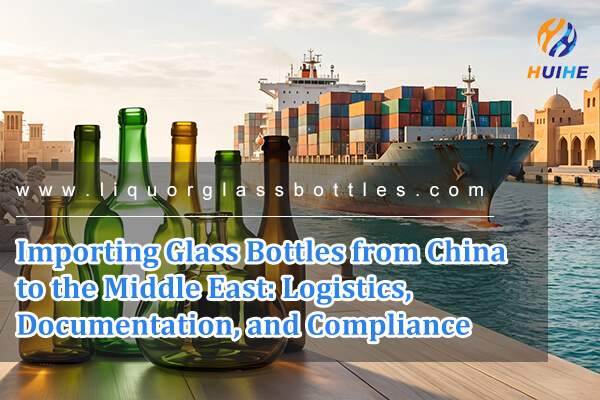 Importaci&oacute;n de botellas de vidrio de China a Medio Oriente: log&iacute;stica, documentaci&oacute;n y cumplimiento