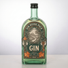 Botella de licor de vidrio de cuello largo en forma de arco de 600 ml