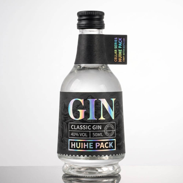 Botellas peque&ntilde;as de alcohol de vidrio esmerilado transparente de 50 ml con tap&oacute;n de rosca
